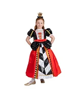 Dress Up America Queen of Hearts Costume - Girls