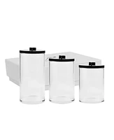 Lainy Home Crystal Canisters, Set of 3