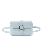 Senreve Mini Aria Elevee Belt Bag - Full-Grain Leather - Adult Womens Small Leather 5-Way Convertible Handbag