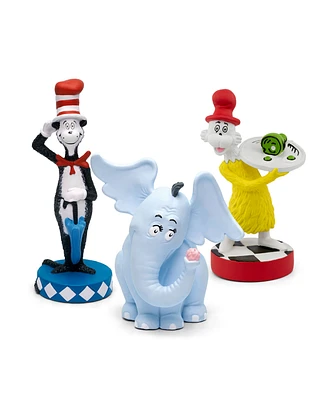 Tonies Dr. Seuss Cat In A Hat, Green Eggs and Ham, Horton Hears a Who Audio Play Figurines