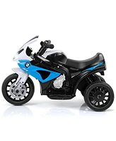 Gymax Kids Ride On Motorcycle Bmw Licensed 6V Electric 3 Wheels Bicycle w/ Music&Light Red