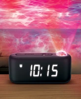 Brookstone Galaxy Projection Alarm Clock