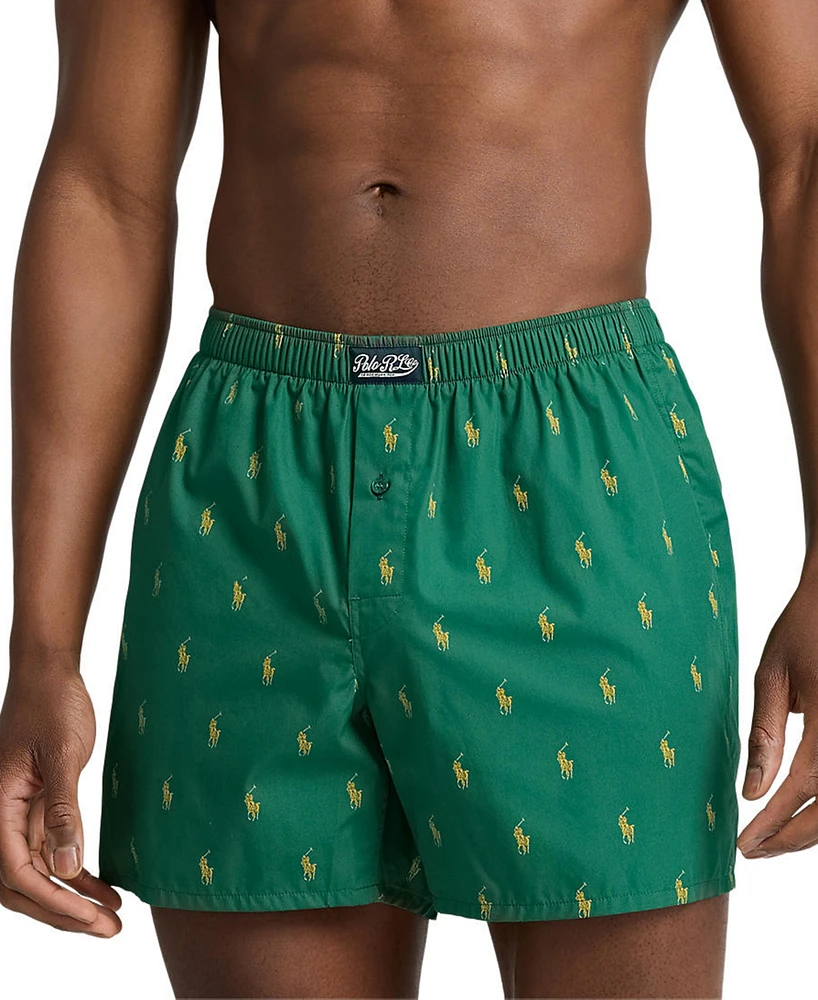 Polo Ralph Lauren Men's Pony Print Woven Boxers