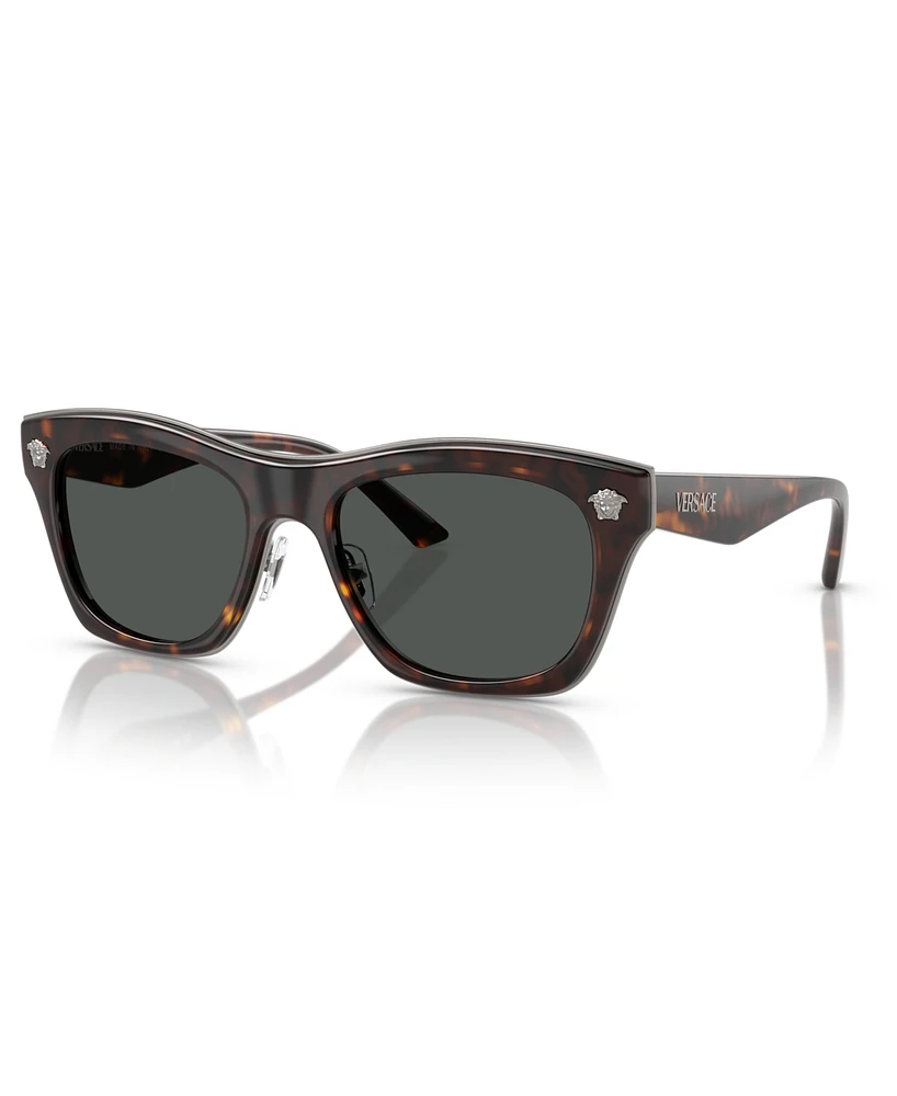 Versace Unisex Round Sunglasses, VE2272