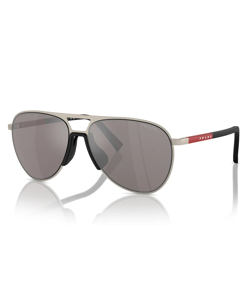 Prada Linea Rossa Men's Sunglasses Ps 53ZS