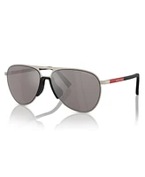 Prada Linea Rossa Men's Sunglasses Ps 53ZS