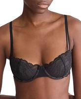 Calvin Klein Women's Essential Lace Balconette Bra