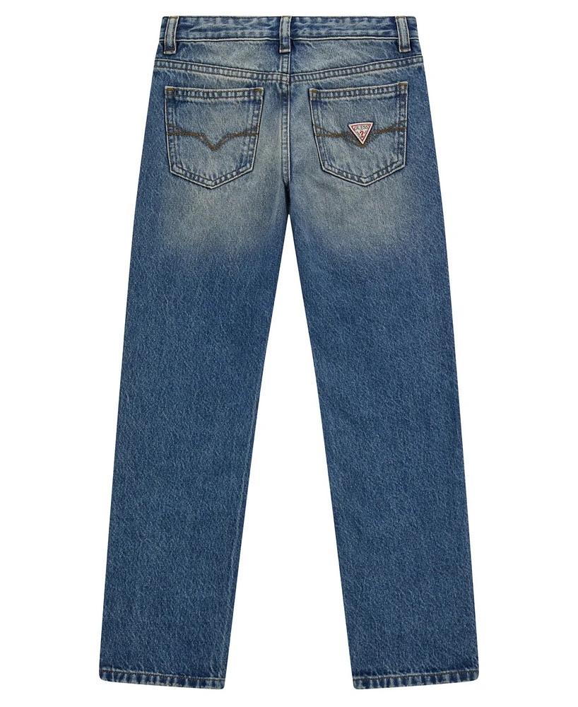Guess Big Boy Straight Fit Denim Jeans