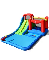 Costway Inflatable Water Slide Kids Jumping Bounce Castle