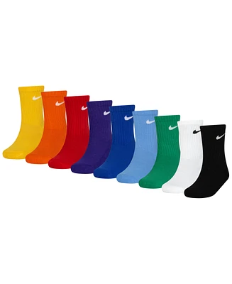 Nike Little Kids Holiday Crew Socks Box Set, 9-Pack