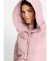 Olsen Women's Hooded Puffer Coat