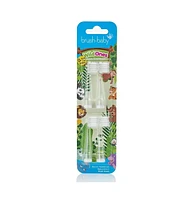 Brush-Baby WildOnes Bear Kids Rechargeable Toothbrush Gift Set | Childrens Electric Toothbrush