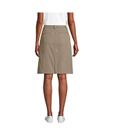 Lands' End Women's Active Performance Chino Skort Top of the Knee