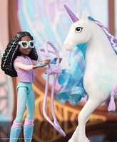 Unicorn Academy Layla Glacier Set with 2 Riding Accessories Toys