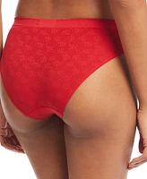 Lauren Ralph Lauren Women's Monogram Mesh Jacquard Bikini Brief Underwear 4L0048