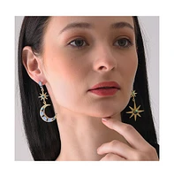 Sohi Women's Celestrial Drop Earrings