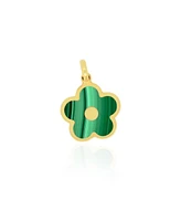 The Lovery Malachite Cherry Blossom Charm