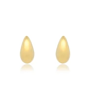 The Lovery Gold Teardrop Earrings