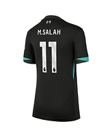 Nike Big Boys and Girls Mohamed Salah Forest Green Liverpool 2024/25 Away Replica Jersey