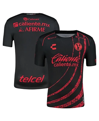 Charly Men's Black/Red Club Tijuana 2024/25 Home Authentic Jersey