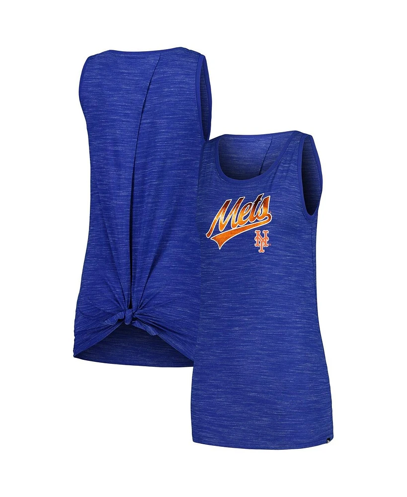 New Era Women's Royal York Mets Space-Dye Active Tank Top