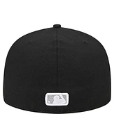 New Era Men's Black San Francisco Giants Raceway 59FIFTY Fitted Hat