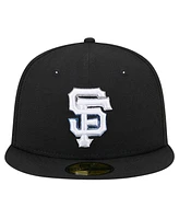 New Era Men's Black San Francisco Giants Raceway 59FIFTY Fitted Hat