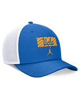 Jordan Men's Blue/White Ucla Bruins 2024 Sideline Trucker Adjustable Hat