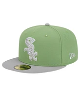 New Era Men's Green/Gray Chicago White Sox Two-Tone Color Pack 59FIFTY Fitted Hat