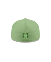 New Era Men's Green Jacksonville Jaguars Color Pack 59FIFTY Fitted Hat