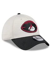 New Era Men's Stone/Black Arizona Cardinals 2024 Sideline Historic 39THIRTY Flex Hat