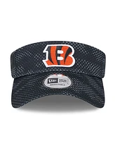 New Era Men's Black Cincinnati Bengals 2024 Sideline Visor