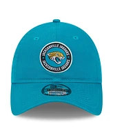 New Era Men's Teal Jacksonville Jaguars 2024 Sideline 9TWENTY Adjustable Hat