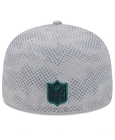New Era Men's Gray Philadelphia Eagles 2024 Sideline 59FIFTY Fitted Hat