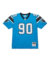 Mitchell & Ness Men's Julius Peppers Blue Carolina Panthers Legacy Replica Jersey