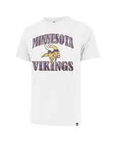 '47 Brand Men's White Minnesota Vikings Overrun Franklin T-Shirt