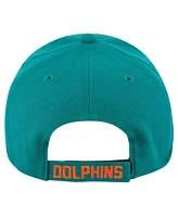 '47 Brand Men's Aqua Miami Dolphins Mvp Adjustable Hat