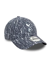 New Era Men's Navy Tottenham Hotspur Crinkle 9FORTY Adjustable Hat