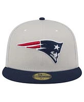 New Era Men's England Patriots Stoney 59FIFTY Fitted Hat