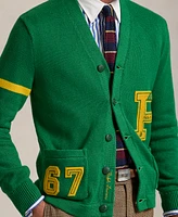 Polo Ralph Lauren Men's Cotton Letterman Cardigan