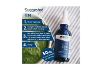 Trace Minerals Liquid Ionic Zinc | 50 mg Zinc with Magnesium | Supports Immune System, Digestion, Growth