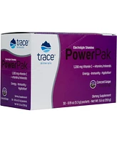 Trace Minerals Power Pak Electrolyte Powder Packets | 1200 mg Vitamin C, Zinc, Magnesium | Boost Immunity