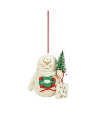 Department 56 Snowpinions Feelin' Jolly Dated 2024 Ornament, 3.5 Inches