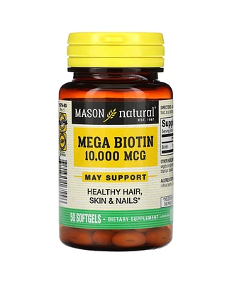 Mason Natural Mega Biotin 10 000 mcg