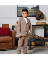 Hope & Henry Baby Boys Fleece Suit Blazer