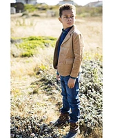 Hope & Henry Baby Boys Corduroy Blazer with Elbow Patches