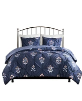 Madison Park Marfa Pintuck 3-Pc. Duvet Cover Set