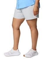 Columbia Plus Size Backcast Ii Mid-Rise Water Shorts