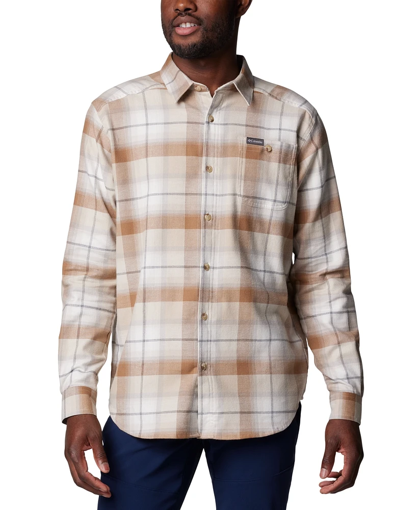 Columbia Men's Cornell Woods Flannel Long Sleeve Shirt