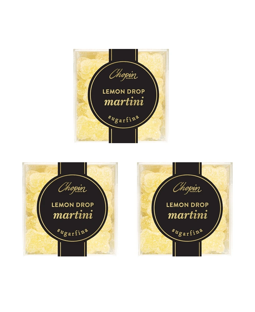 Sugarfina Lemon Drop Martini Candy Bears, 3 Piece